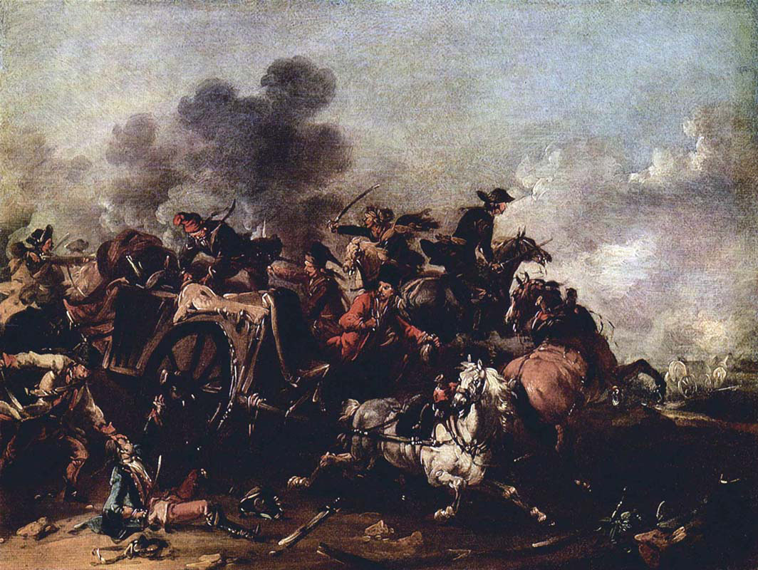 Riders Attack on a Car